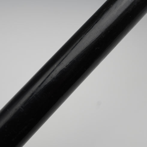 ヴィンテージ ブラックシャフト ホースヘッドハンドル ステッキ 杖 90cm