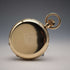 1910s British Antique Russell Open-Face Pocket Watch, Gold-Filled Case, Running Well