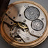 1910s British Antique Russell Open-Face Pocket Watch, Gold-Filled Case, Running Well
