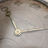 Antiguo TISSOT decoración Art Decó plata 900 caja Hunter delgada reloj de bolsillo en buen estado de funcionamiento