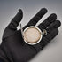 Antiguo TISSOT decoración Art Decó plata 900 caja Hunter delgada reloj de bolsillo en buen estado de funcionamiento