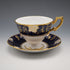 British Vintage Royal Crown Derby “Vine Cobalt” Cup & Saucer ②