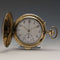 Around 1918 Antique Le Phare minute repeater & chronograph pocket watch gold plated hunter case refurbished