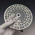 Posavasos para tetera de plata chapada, antigüedad británica de 1923