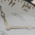 Swiss vintage WILKA pocket watch K18 gold thin open face works well