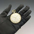 Swiss vintage WILKA pocket watch K18 gold thin open face works well
