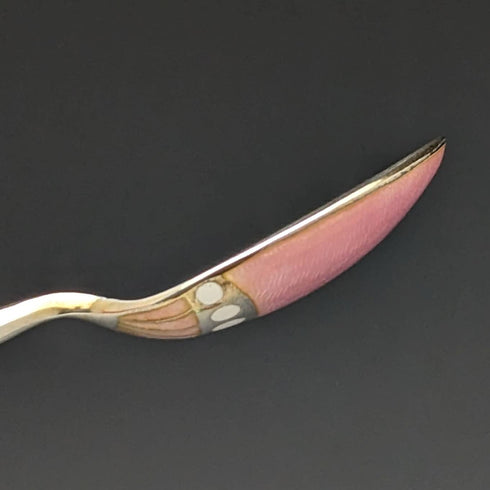 1929년 영국 빈티지 순은 티스푼 6본 세트 (케이스 포함) - Mappin and Webb