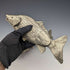 British vintage pewter fish figurine pair