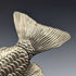 British vintage pewter fish figurine pair