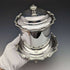 British Antique Silver Plated Biscuit Barrel Henry Atkins