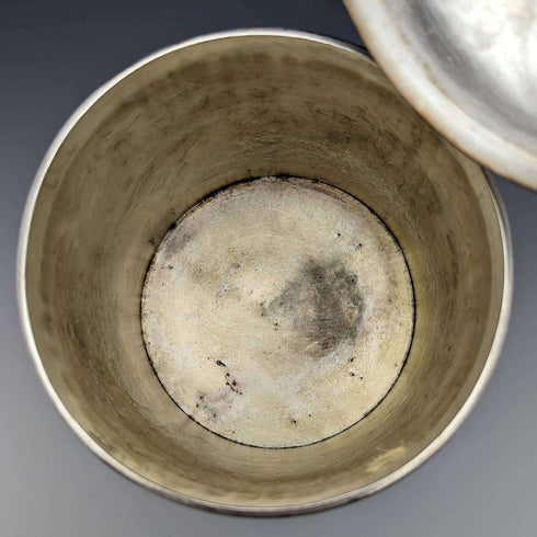 英国古董镀银饼干桶 W.W.Harrison & Co