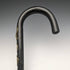 Vintage Gentleman's Large Cane Cane Touring Europe Badge Curved Handle 94cm