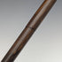 Bastón antiguo británico para caballero, 1919, fino y ligero, con mango curvo, 91 cm