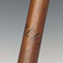 Swiss Made Antique Hiking Stick Cane with Fur Handle 82cm