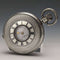 1943 British Bravingtons Renown pocket watch pure silver half hunter refurbished working well