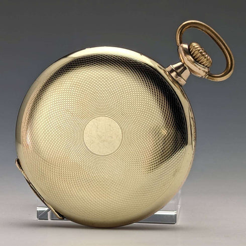 1930年左右复古欧米茄怀表 包金开口表壳 运作良好