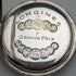 Reloj de bolsillo Longines antiguo de hacia 1921, caja de plata con decoración nielada, en buen estado de funcionamiento.