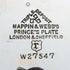 1922년경 영국 빈티지 실버 플레이트 케이크 스탠드 Mappin and Webb