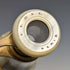 French antique mother-of-pearl decorated opera glasses binoculars with case Verne