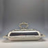 British Antique Silver Plate Square Entree Dish