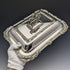British Antique Silver Plate Square Entree Dish