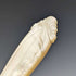 1877 British Antique Pure Silver Blade White Butterfly Shell Handle Fish Cutlery 3 Pairs Set William Hutton