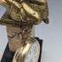 Soporte de exhibición para reloj de bolsillo con figura de niño en bronce ormolu y mármol antiguo