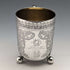 Taza de plata de ley antigua inglesa de 1904, 130 g, Walker and Hall