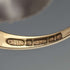 Anillo de oro de 9 quilates con grabado "LOVE", joyería vintage británica