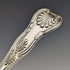 Late 19th century British antique silver plate fish server set in box Levesley Brothers