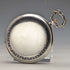 Reloj de bolsillo Longines antiguo de alrededor de 1924, caja saboneta extraplana de plata, en buen estado de funcionamiento