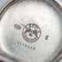 Reloj de bolsillo Longines antiguo de alrededor de 1924, caja saboneta extraplana de plata, en buen estado de funcionamiento