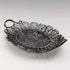 Circa 1900 Antique Silver Flower Filigree Tray