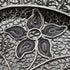 Circa 1900 Antique Silver Flower Filigree Tray