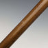 Circa 1900 British antique gentleman's walking stick, golf ball shaped, round handle, 88cm