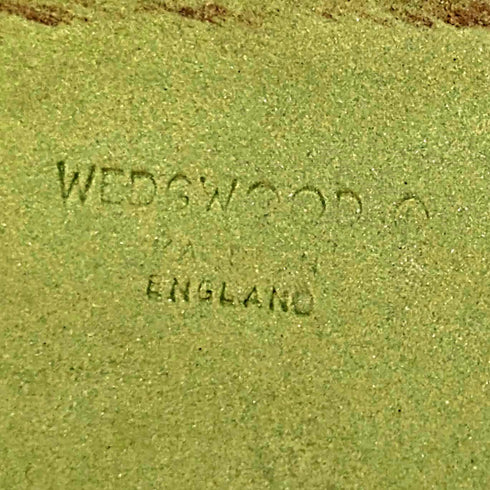英国复古韦奇伍德(Wedgwood)贾斯珀(Jasperware)方形收纳盒 绿色