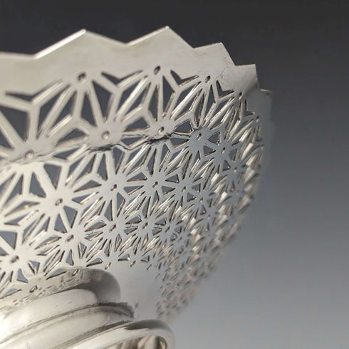 20世纪初 英国古董镀银盘 直径27cm Mappin&Webb