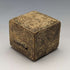 Caja para anillos de cuero vintage británica Alfred Wolf Ltd
