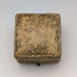 Caja para anillos de cuero vintage británica Alfred Wolf Ltd
