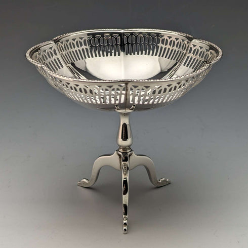 1924 年英國古董純銀蜜餞直徑 12 厘米 145 克 Mappin&Webb