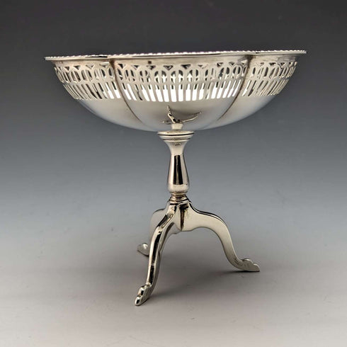 1924 年英國古董純銀蜜餞直徑 12 厘米 145 克 Mappin&Webb
