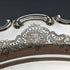 Salva de plata chapada, antigüedad inglesa de alrededor de 1907, 32 cm de diámetro, Henry Atkins