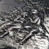 Early 20th Century German Antique 800 Silver Embossed Square Box 94g