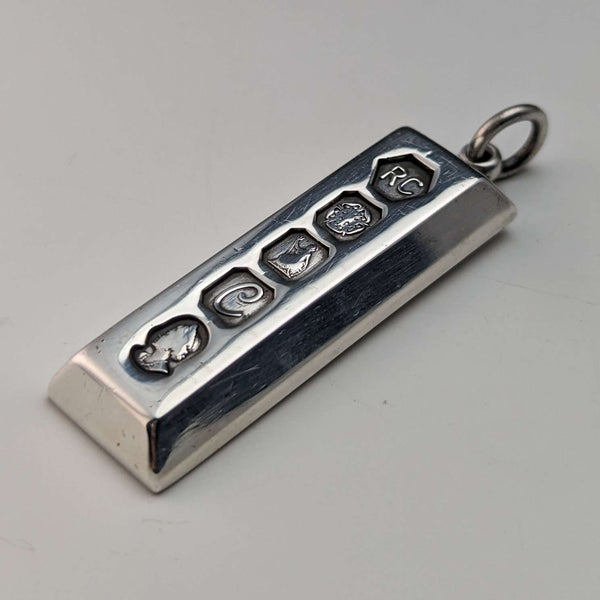 Lingote de plata pura de 32 g, Jubileo de Plata de la Reina Isabel II del Reino Unido, 1977