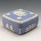 英國復古 Wedgwood Jasperware 方形錶殼 小號錶殼 淡藍色