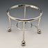 Juego de hervidor y soporte con quemador, vintage inglés, chapado en plata, hacia 1930, George Wish