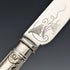 Around 1900 British antique silver plated cutlery 12 pair set in wooden box Walker & Hall
