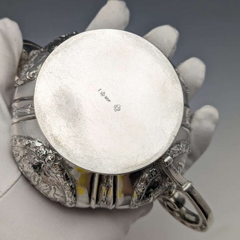 1900년경 독일 앤티크 800 실버 크림 저그 180g Storck & Sinsheimer