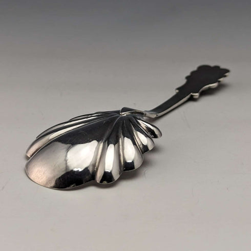Cuchara para té de plata esterlina, antigüedad británica de 1845, FRANCIS CLARK