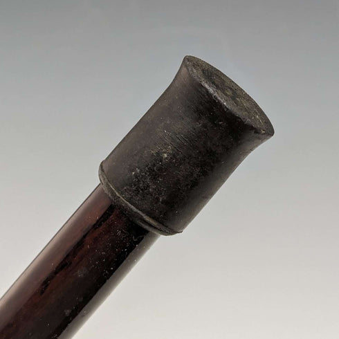 British Vintage Men's Cane Horn Style Resin Clutch Handle 95cm